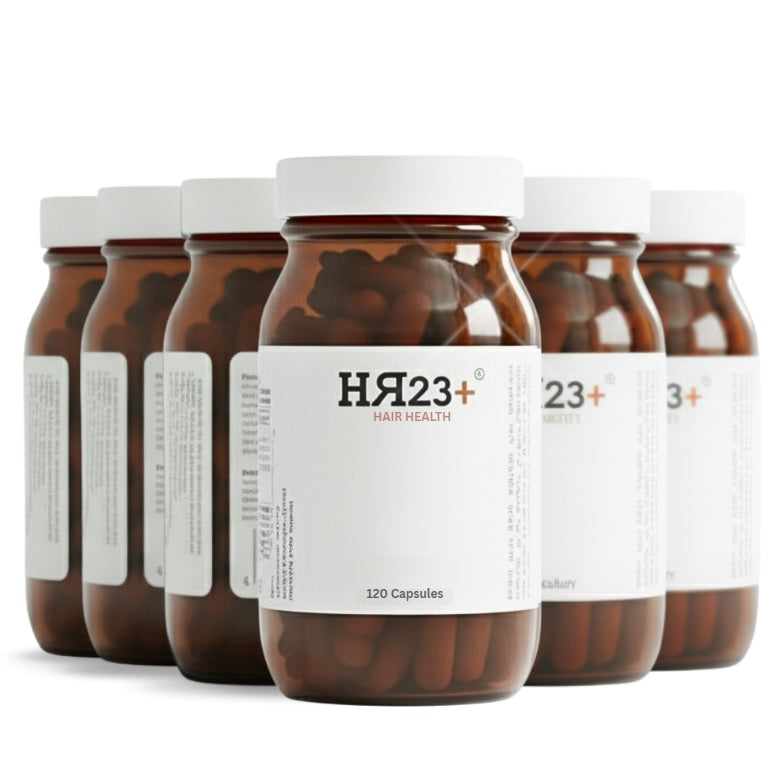 HR23+ Advanced Hair Loss Support Supplement – Daily Nutritional Formula (120 Capsules)